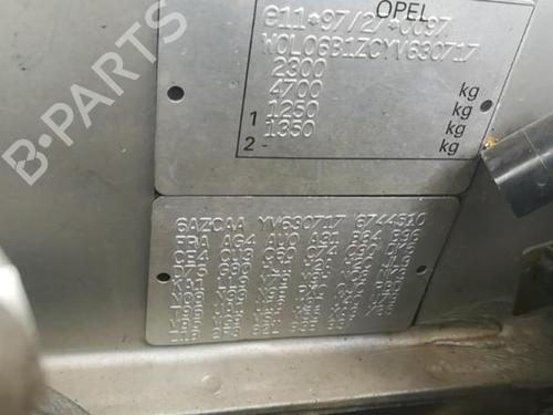 AC compressor OPEL FRONTERA B (U99) 2.2 DTI (6B_ZC, 6B_VF, 6B_66, 6B_76) | BP25516119M34 