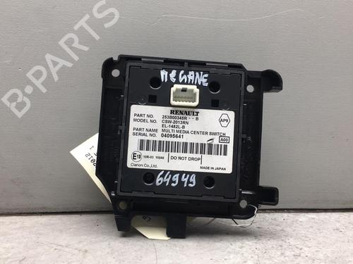 Used Switch Switch RENAULT MEGANE III Hatchback (BZ0/1_, B3_) 1.5 dCi (BZ09, BZ0D, BZ1W, BZ29, BZ14) (110 hp) 25520927 25520927