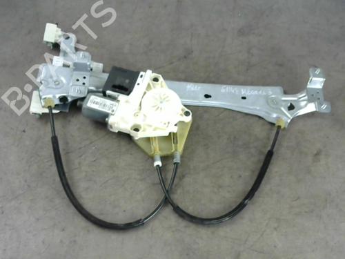 Rear left window mechanism RENAULT MEGANE III Hatchback (BZ0/1_, B3_) 1.5 dCi | BP25583275C24 
