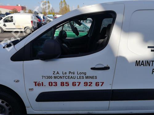 Venstre fortil udvendigt håndtag PEUGEOT PARTNER Box Body/MPV 1.6 HDi | BP25585123C128 