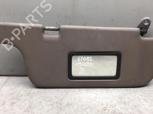Used Right sun visor NISSAN MICRA II (K11) 1.0 i 16V (54 hp) 25520451