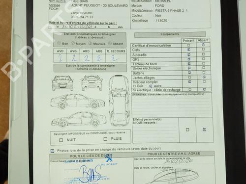 Headlight switch FORD FIESTA VI (CB1, CCN) 1.0 EcoBoost | BP40533821I24  - Image 13