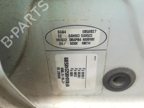 Front right exterior door handle RENAULT MEGANE I (BA0/1_) 1.6 16V (BA04, BA0B, BA11, BA1J, BA16, BA19, BA1K, BA1V,... | BP25516167C129 