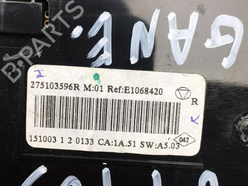Climate control RENAULT MEGANE III Hatchback (BZ0/1_, B3_) 1.5 dCi (BZ09, BZ0D, BZ1W, BZ29, BZ14) | BP25525511I5 - Image 1