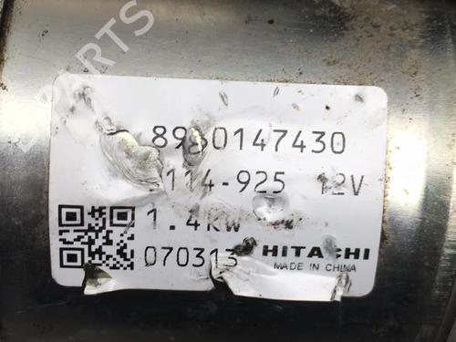 Startmotor OPEL COMBO Box Body/MPV 1.7 CDTI 16V (101 hp) 27366766