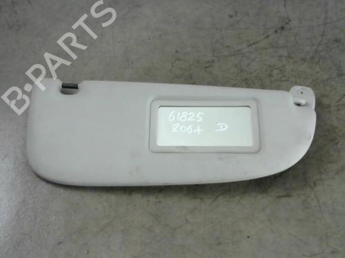 Used Right sun visor PEUGEOT 206+ (2L_, 2M_) 1.4 HDi eco 70 (68 hp) 25536800