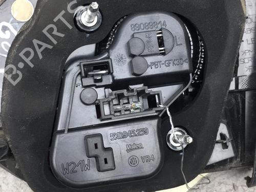 Left tailgate light VW GOLF VI (5K1) 1.6 TDI | BP25551316C79