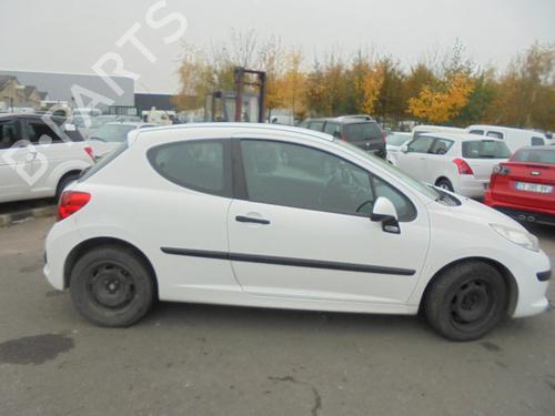 Rudehejsemekanisme Højre foran PEUGEOT 207 (WA_, WC_) 1.4 HDi | BP25516652C23 