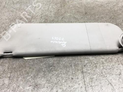 Left sun visor CITROËN BERLINGO / BERLINGO FIRST MPV (MF_, GJK_, GFK_) 1.6 HDI 90 (MF9HX) | BP25541283I1