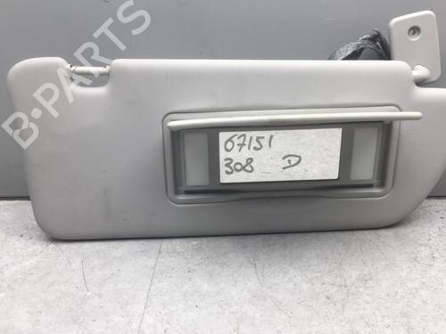 Right sun visor PEUGEOT 308 I (4A_, 4C_) 1.6 HDi | BP25534807I2 