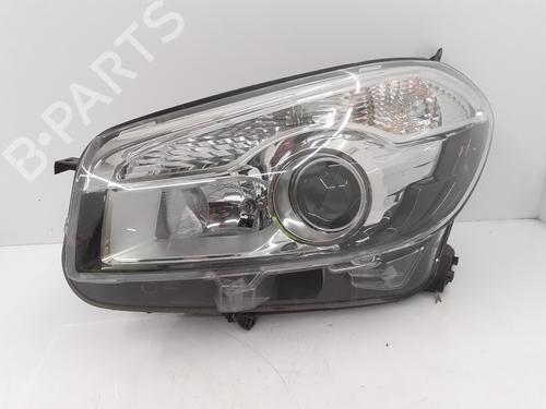 Used Left headlight NISSAN QASHQAI I (J10, NJ10) 1.6 dCi (130 hp) 30170339