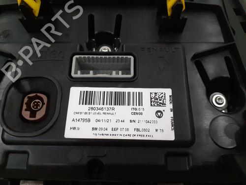 Display monitor RENAULT CLIO V (B7_) 1.0 TCe 90 (B7MT) | BP24794862C48 - Image 3