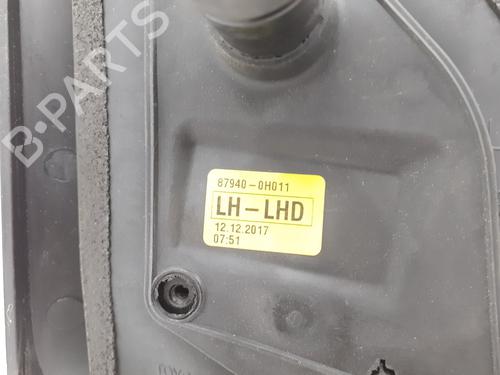 Left mirror PEUGEOT 107 (PM_, PN_) 1.4 HDi | BP27884460C26