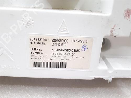 Instrument cluster PEUGEOT 308 II (LB_, LP_, LW_, LH_, L3_) 1.2 VTi 72 | BP24791431C47 