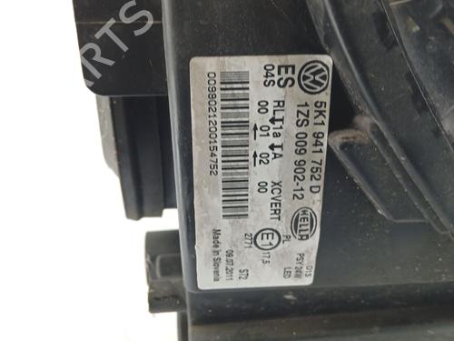 Right headlight VW GOLF VI (5K1) 2.0 TDI | BP38032462C29 - Image 5