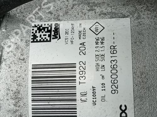 Used AC compressor AC compressor RENAULT TWINGO III (BCM_, BCA_) 1.0 SCe 65 (BCMJ) (65 hp) 33724763 33724763