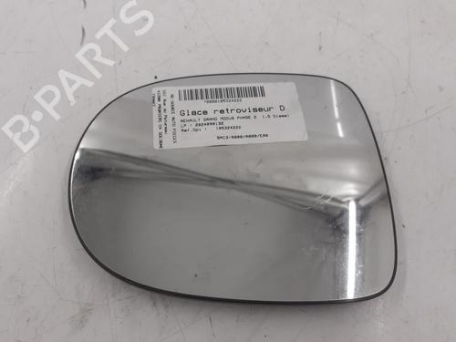 Used Right mirror glass RENAULT MODUS / GRAND MODUS (F/JP0_) 1.5 dCi (JP0G, JP0H) (106 hp) 30874587
