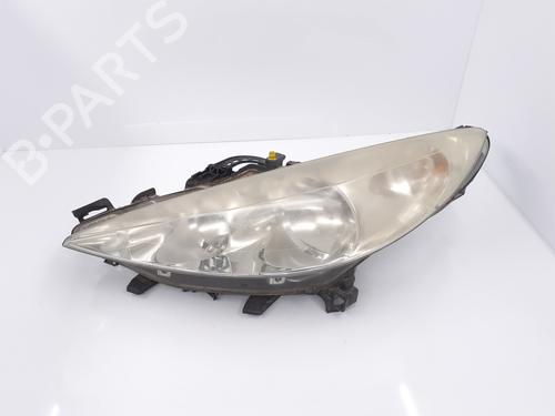Used Left headlight PEUGEOT 207 SW (WK_) 1.6 HDi (92 hp) 30101617