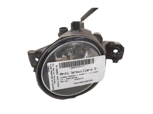 Used Right front fog light NISSAN QASHQAI / QASHQAI +2 I (J10, NJ10, JJ10E) 1.5 dCi (110 hp) 24847418