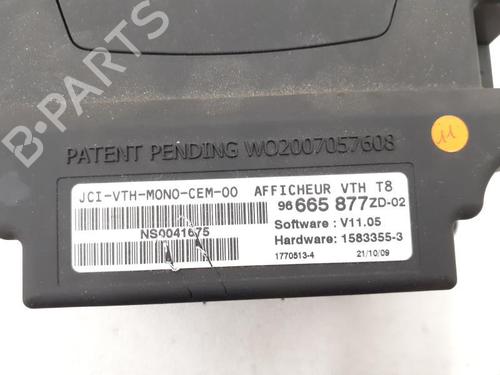 Display monitor PEUGEOT 3008 I MPV (0U_) 1.6 HDi | BP24784944C48 