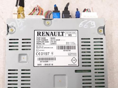 Radio RENAULT TALISMAN (LP_) 1.6 dCi 160 | BP24793446E6 
