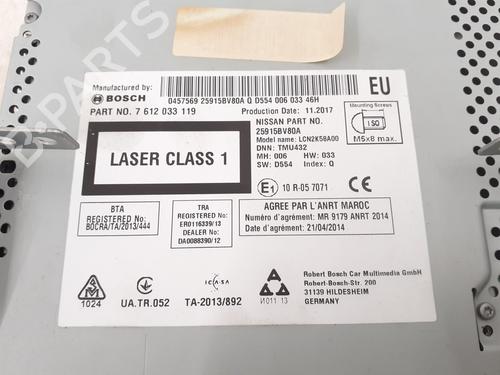 Radio NISSAN JUKE (F15) 1.2 DIG-T | BP24798114E6 