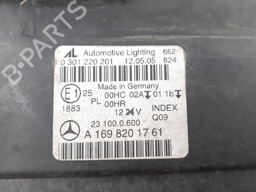 Used Left headlight MERCEDES-BENZ B-CLASS Sports Tourer (W245) B 180 CDI (245.207) (109 hp) 24791026