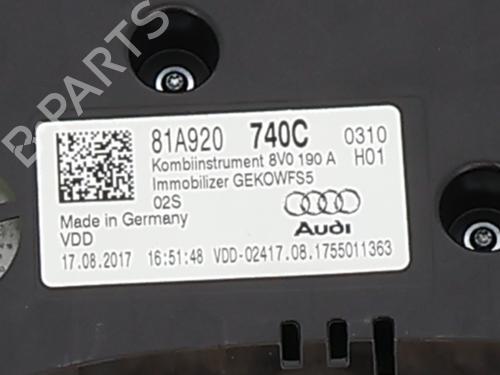 Instrument cluster AUDI Q2 (GAB, GAG) 1.4 TFSI | BP37629017C47 - Image 4