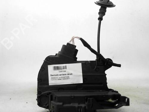 Rear right lock RENAULT CLIO IV (BH_) 1.5 dCi 90 | BP24776688C99 