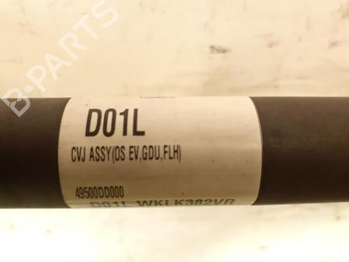 Left front driveshaft HYUNDAI KONA (OS, OSE, OSI) EV | BP24794538M38 