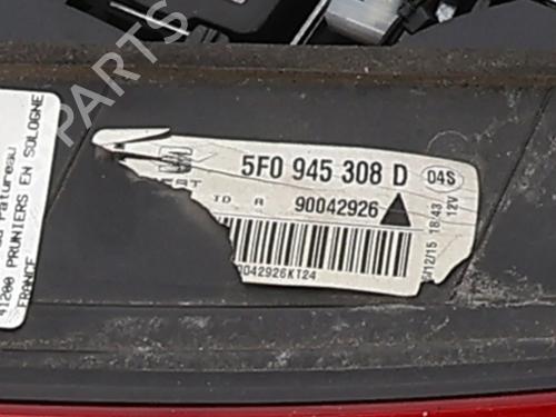 Right tailgate light SEAT LEON (5F1) 2.0 TDI | BP39460595C80 - Image 6