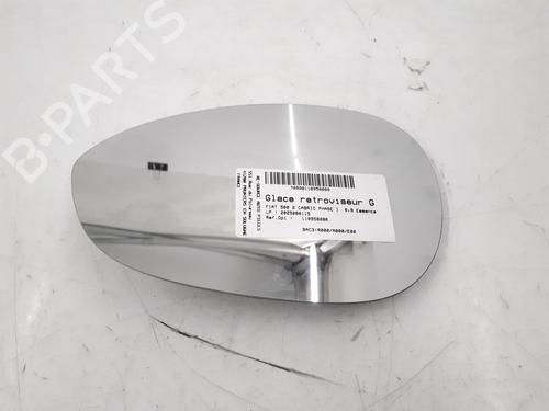 Used Left mirror glass FIAT 500 C (312_) 0.9 (312AG1A) (86 hp) 30183709