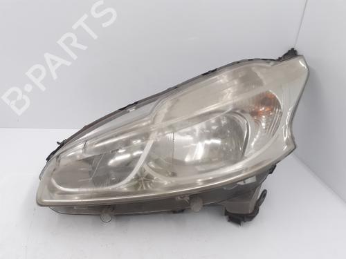 Used Left headlight PEUGEOT 208 I (CA_, CC_) 1.4 HDi (68 hp) 30302603