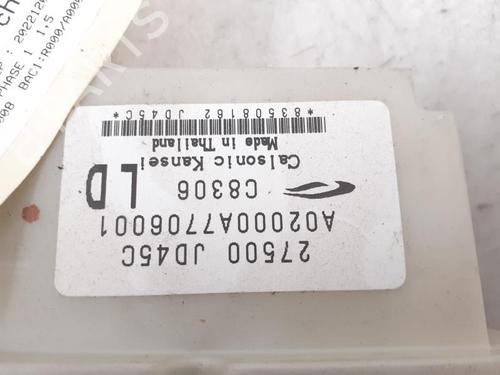 Climate control NISSAN QASHQAI I (J10, NJ10) 1.5 dCi | BP24786017I5