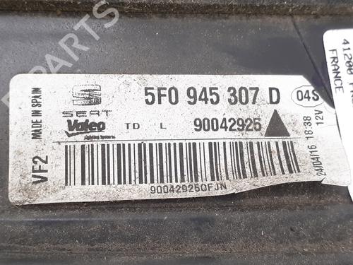 Left tailgate light SEAT LEON (5F1) 1.2 TSI | BP31585930C79