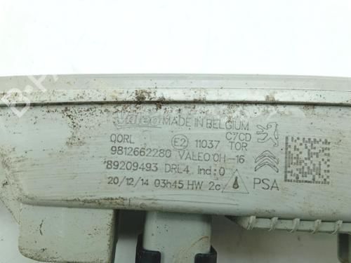 Left daytime light CITROËN C3 II (SC_) 1.4 HDi 70 (SC8HZC, SC8HR0, SC8HP4) | BP38680632C104 - Image 2