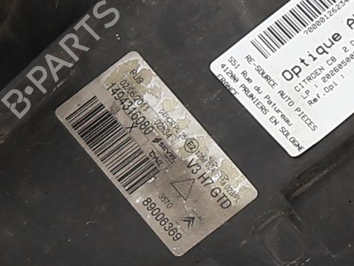 Used Left headlight Left headlight CITROËN C8 (EA_, EB_) 2.0 HDi 135 (136 hp) 36168135 36168135