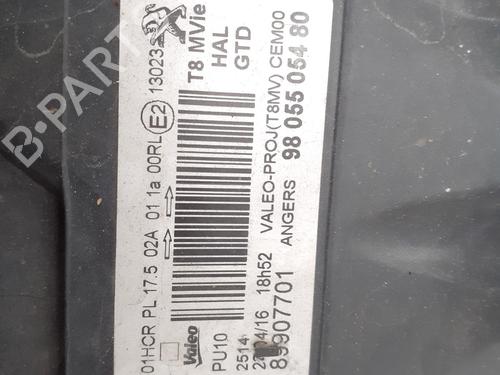 Left headlight PEUGEOT 5008 (0U_, 0E_) 1.6 BlueHDi 120 | BP32402390C28 