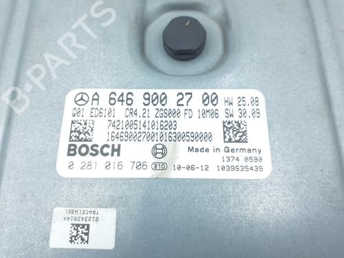 Engine control unit (ECU) MERCEDES-BENZ VITO Bus (W639) 111 CDI (639.701, 639.703, 639.705) | BP33739520M57 - Image 2