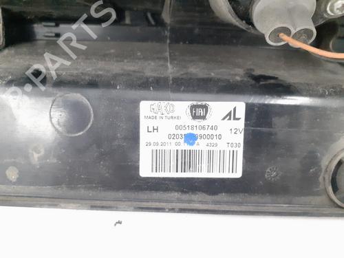 Left taillight FIAT DOBLO Cargo (263_) 1.4 Natural Power | BP30097032C34 