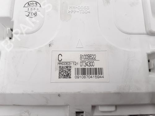 Used Instrument cluster Instrument cluster MITSUBISHI OUTLANDER II (CW_W) 2.2 DI-D 4WD (156 hp) 30567414 30567414