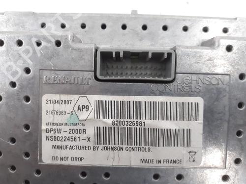 Display monitor RENAULT LAGUNA II Grandtour (KG0/1_) 2.0 dCi (KG1S) | BP30154280C48