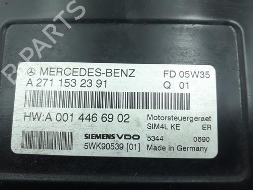 Used Engine control unit (ECU) Engine control unit (ECU) MERCEDES-BENZ SLK (R171) 200 Kompressor (171.442) (163 hp) 24797614 24797614
