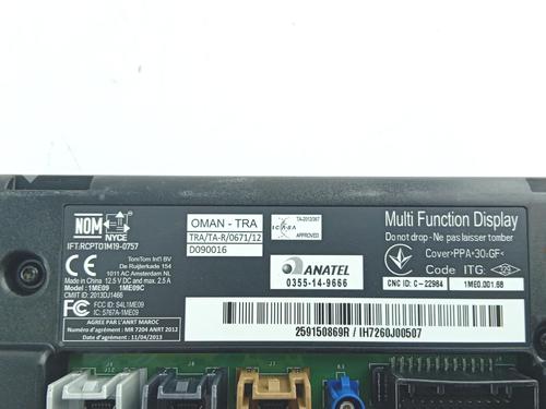 Display RENAULT MASTER III Platform/Chassis (EV, HV, UV) | BP38991539C48 - Image 2