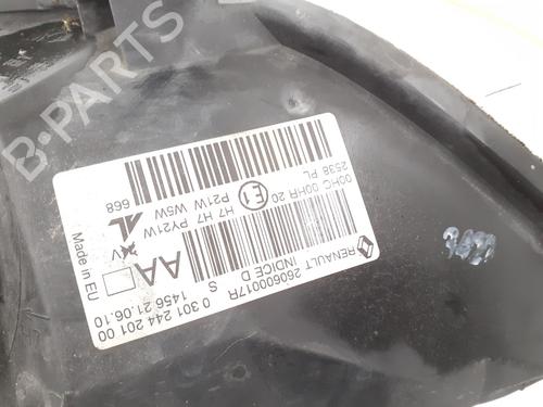Left headlight RENAULT MEGANE III Hatchback (BZ0/1_, B3_) 1.5 dCi (BZ09, BZ0D, BZ1W, BZ29, BZ14) | BP30101582C28 