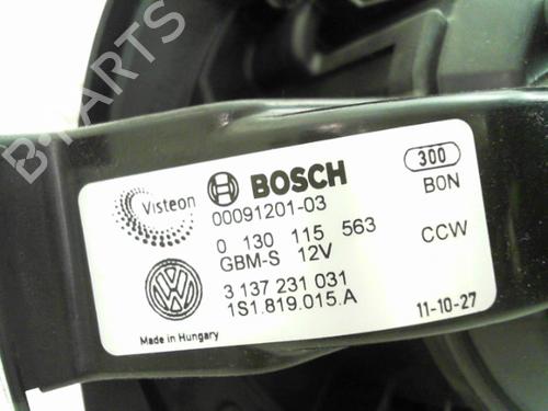 Ventilator motor VW UP! (121, 122, BL1, BL2, BL3, 123) 1.0 | BP24778402M62 