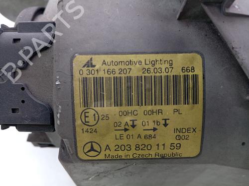 Left headlight MERCEDES-BENZ C-CLASS (W203) C 200 CDI (203.007) | BP36027372C28 - Image 4