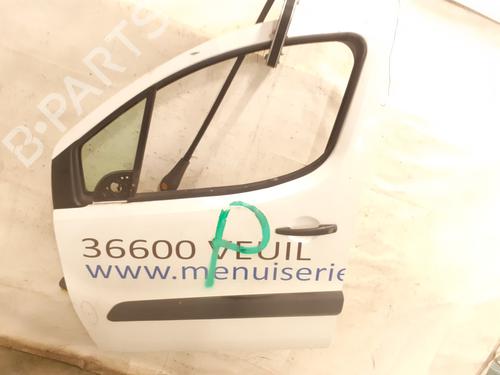 Used Left front door CITROËN BERLINGO Box Body/MPV (B9) 1.6 HDi / BlueHDi 75 (75 hp) 28423664