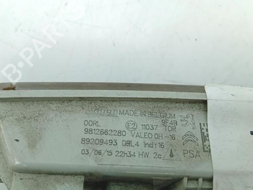 Right daytime light CITROËN C3 II (SC_) 1.2 VTi 82 | BP38680655C103 - Image 3
