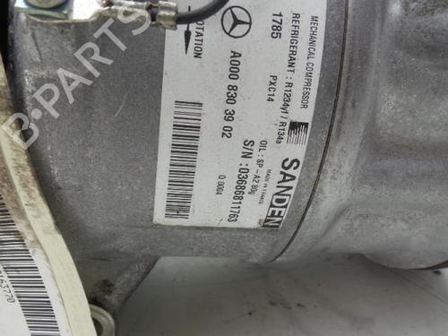 Used AC compressor AC compressor MERCEDES-BENZ C-CLASS (W205) C 200 d (205.007) (136 hp) 24784382 24784382